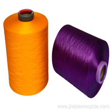 Factory DTY Dope Dyed Polyester Textiles Raw Yarns